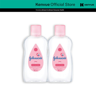 Combo 2 Chai Dầu Mát Xa Johnson's Baby Oil 200ml