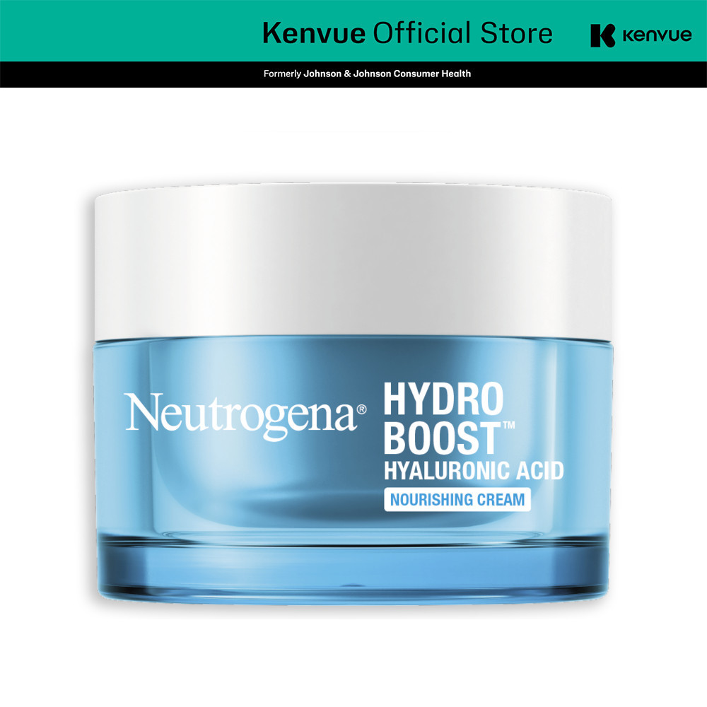 Kem dưỡng ẩm cấp nước cho da khô Neutrogena Hydro Boost Hyaluronic Acid Nourishing Cream 50g