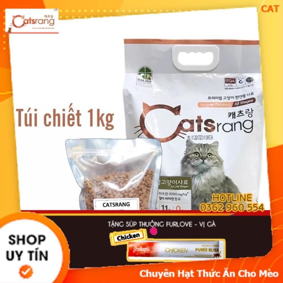 2kg-Hạt CATSRANG Hàn Quốc cho mèo mọi lứa tuổi