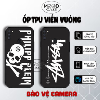 Ốp lưng Samsung A11 , M11 TPU cạnh vuông | MOOD case phụ kiện điện thoại