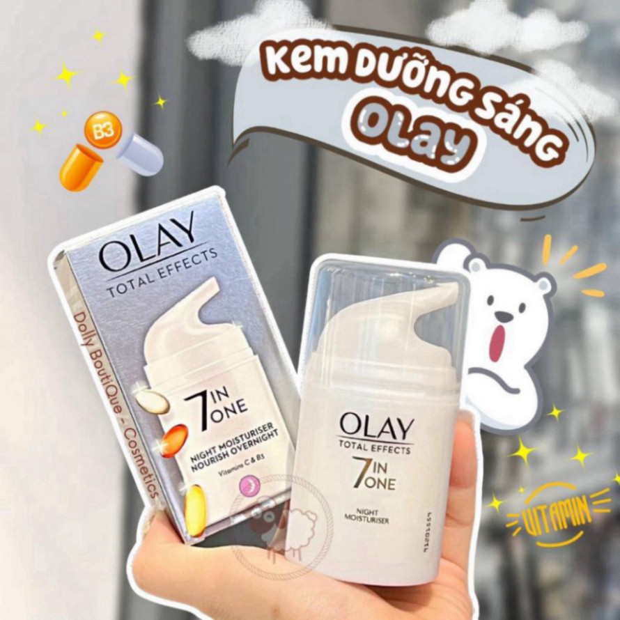 Kem dưỡng Olay 7 in 1 bản uk ban ngày và ban đêm cao cấp O11 | BigBuy360 - bigbuy360.vn