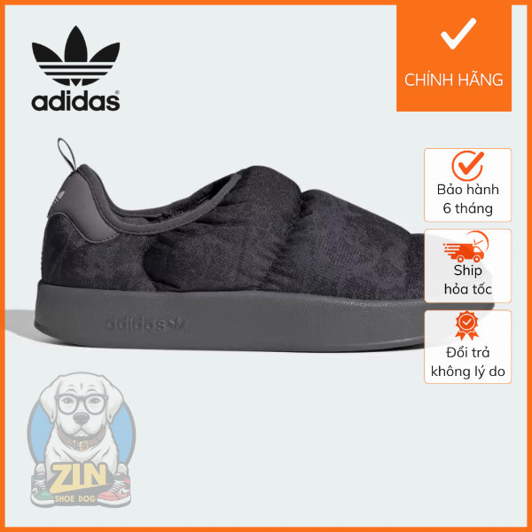 [CHÍNH HÃNG] Giày Adidas Puffylette Slip-On Shoes 'Core Black' - IF5473 cho Nam và Nữ