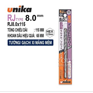 MŨI KHOAN ĐUÔI LỤC GIÁC RJ 90cm