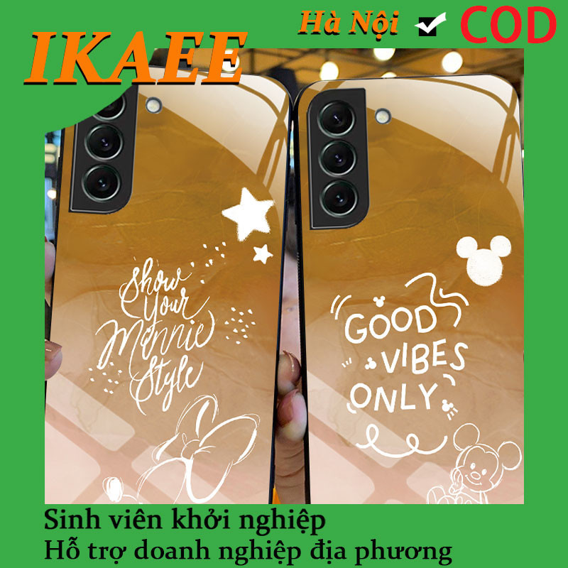 Mickey 2 Vỏ kính cường lực Samsung galaxy A15 A22 A23 A24 A25 A34 M Note Vỏ kính cao cấp