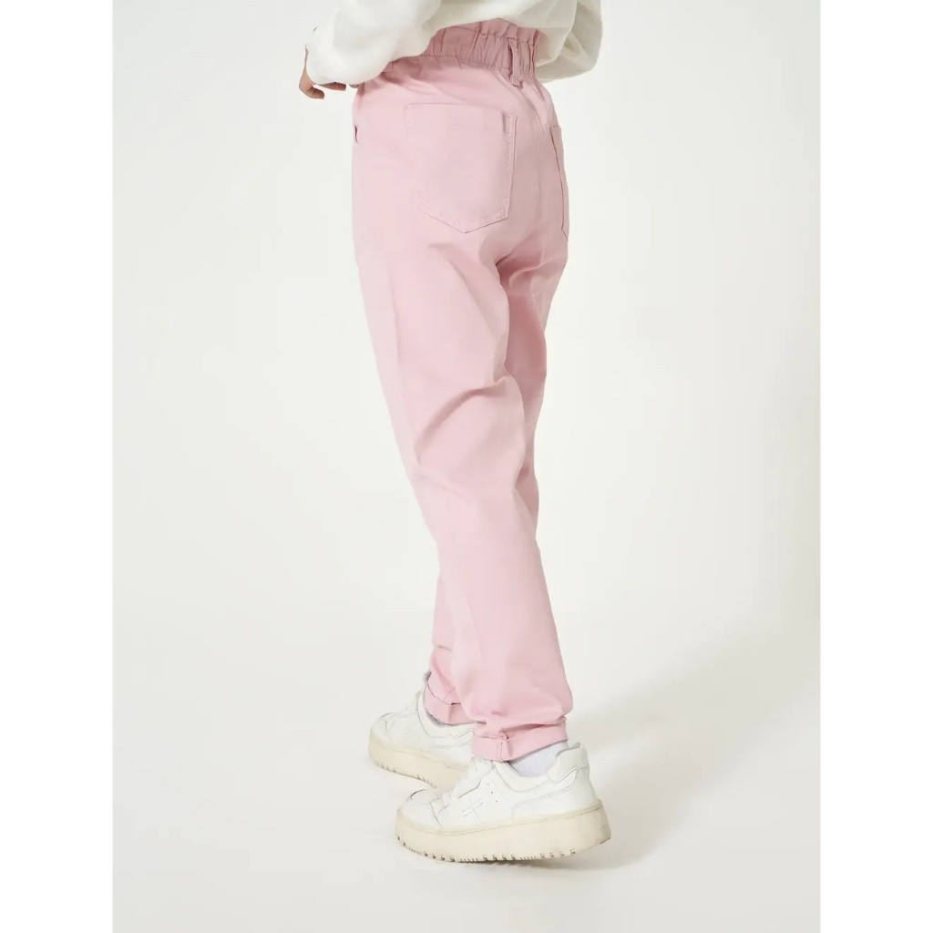 Quần khaki bé gái CANIFA quần dài cạp chun dáng suông 1BJ23W003