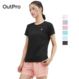 Áo thun thể thao OutPro chất liệu thoáng khí thời trang năng động trẻ trung dành cho nữ