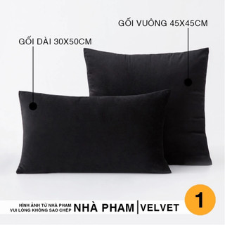 GỐI SOFA VELVET - HÌNH 01