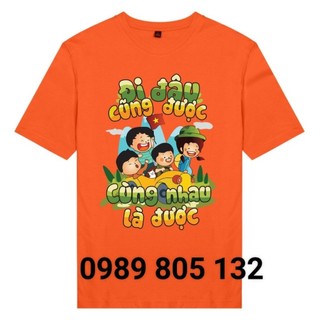 Áo thun tiểu học đồng phục nhóm lớp team học sinh