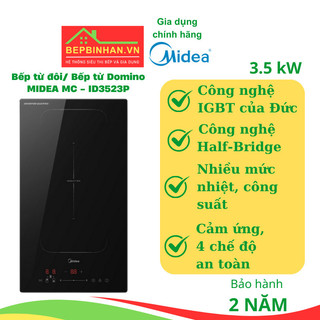 Bếp từ đôi/ Bếp từ Domino MIDEA MC - ID3523P