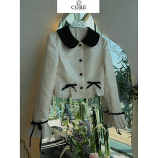 Áo sơ mi nữ kiểu tiểu thư ARA TOP áo sơ mi nữ thiết kế tay bồng cổ sen chiết eo tôn dáng sang chảnh cobe.official