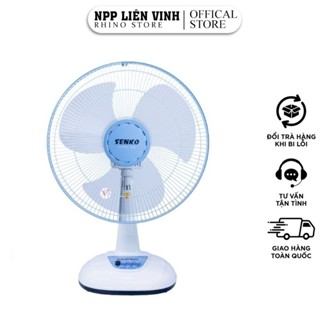 (HỎA TỐC) Quạt bàn SENKO B1216 40W, 3 tốc độ gió, hãng chính hãng