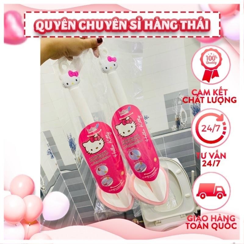 Cây chà tollet hello kitty thái lan .