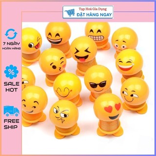 Thú nhún icon mini kèm hộp - thú nhún icon emoji - thú nhún siêu nhân vui nhộn lò xo. con lắc lò xo