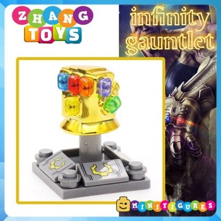 Đồ chơi Xếp hình Avengers Infinity War Gauntlet Găng tay Vô cực 24 đá Minifigures Xinh XH1344