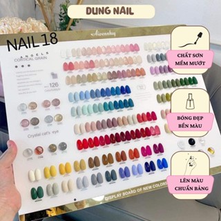 Set sơn gel thạch nhũ mắt mèo gel nhện 126 màu set sơn gel thạch nhũ chất sơn đặc mướt kèm base top bảng màu dungnail