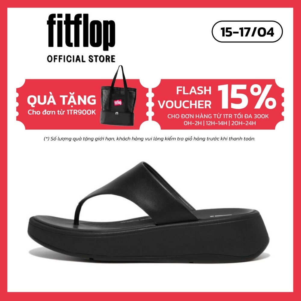 Dép Xỏ Ngón Nữ FitFlop LULU - Black - MC I88-001