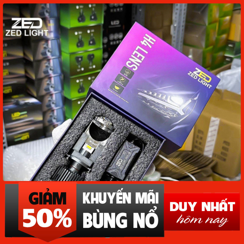 Đèn Led Pha Bi Cầu Mini T40 70W Chân h4 bản 2023 Bảo hành chánh Hãng 2 Năm