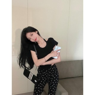 (CÓ SIZE) Áo Thun Kiểu Phối Cổ Yếm BB Thiết Kế Nhún Eo Chất Thun Mát Co Giãn Tốt - BA217