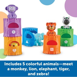 [Hàng nhập khẩu Mỹ] Peekaboo Learning Jungle - Learning Resources