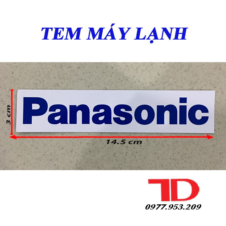 [CN HCM] TEM MÁY LẠNH PANASONIC NGẮN, Điện Lạnh Thuận Dung