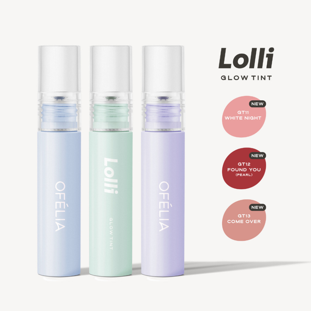 Combo Son Và Má Hồng OFÉLIA - Lolli Glow Tint + Lolli Liquid Blush Chapter 01 (5g x 3.9g)