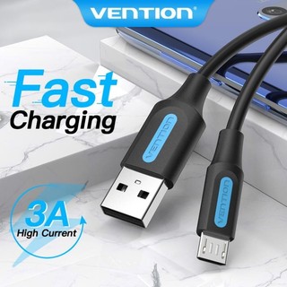 Cáp sạc nhanh micro usb vention colbf