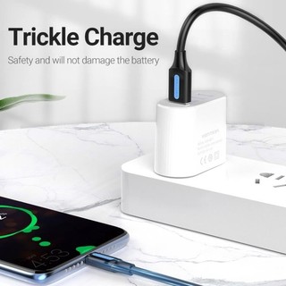 Cáp sạc nhanh Micro USB VENTION COLBF (3A, USB-A to Micro USB, 1m)
