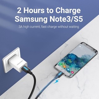 Cáp Sạc Nhanh USB3.0 to Micro-B VENTION COP (Fast Charging Data, 5Gbps)