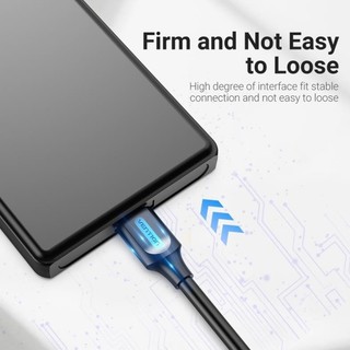 Cáp Sạc Nhanh USB3.0 to Micro-B VENTION COP (Fast Charging Data, 5Gbps)