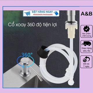 Vòi dẫn bơm hút xịt nước rửa chén dầu rửa bát gắn bồn rửa bát