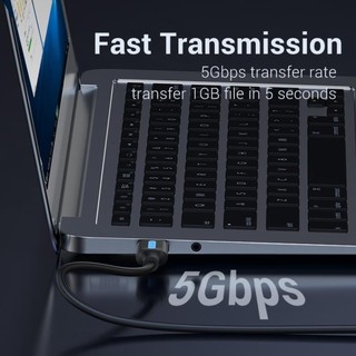 Cáp Nối Dài USB3.0 VENTION CONBF (1m, USB 3.0 A Male to A Male)