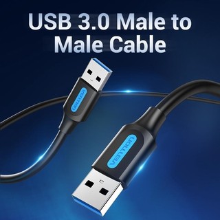 Cáp Nối Dài USB3.0 VENTION CONBF (1m, USB 3.0 A Male to A Male)