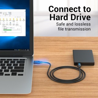 Cáp Nối Dài USB3.0 VENTION CONBF (1m, USB 3.0 A Male to A Male)