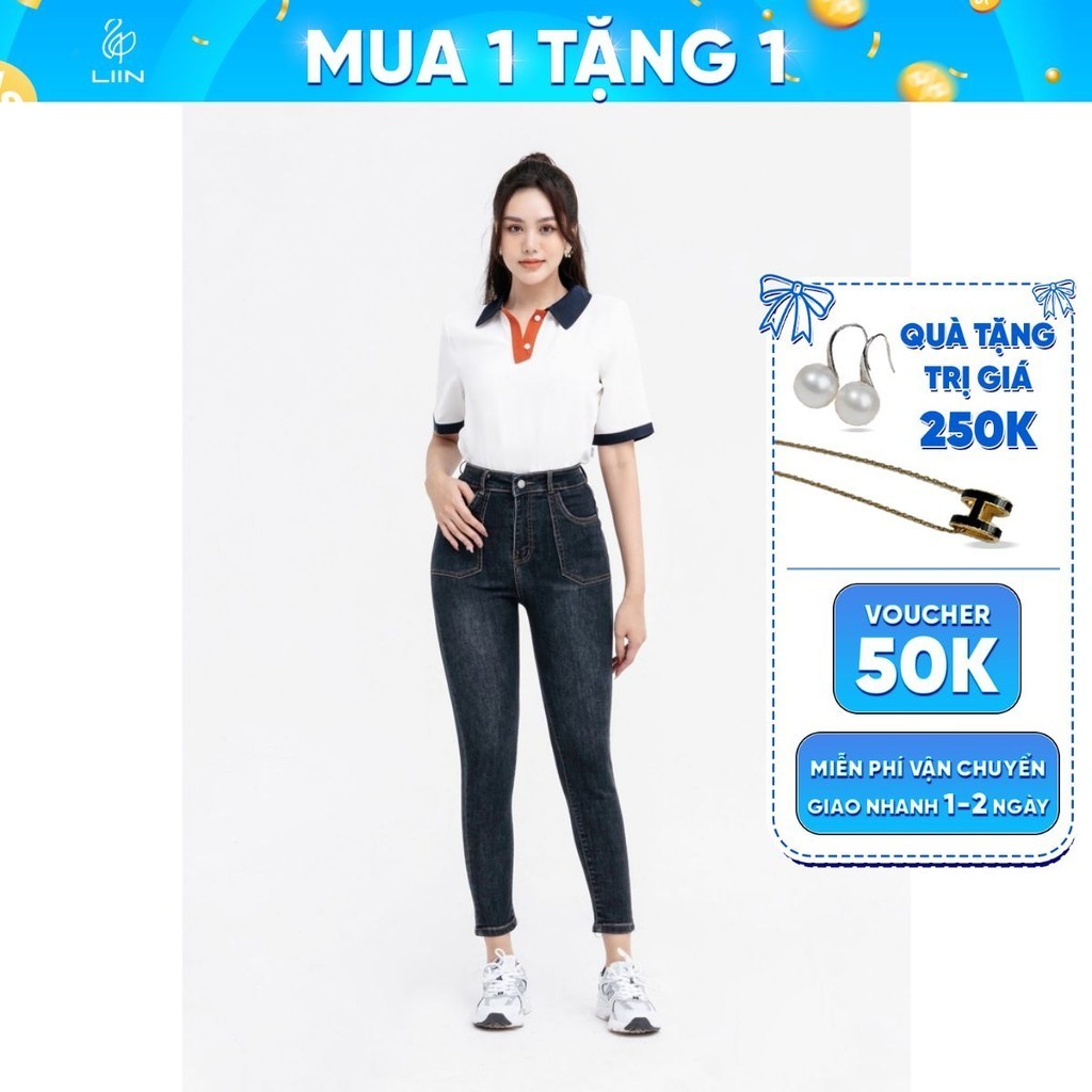 Quần jean 2 Túi trước năng động trẻ trung Liin Clothing QJ0003