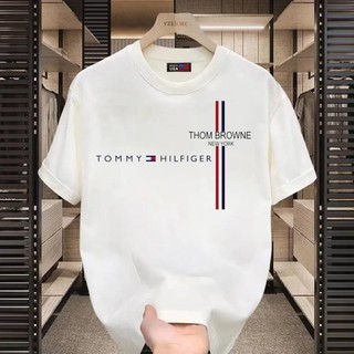 Áo Thun Nam Nữ THB & TM Tay Lỡ Form Rộng Vải Cotton Cao Cấp HU