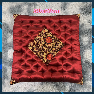 Đệm ngồi bệt dày ngồi thiền vải gấm 50x50 , Đệm ghế sofa để ghế gỗ, quán ăn, phòng khách cao cấp