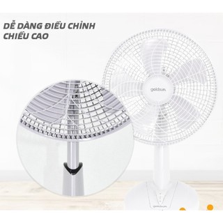 Quạt điện lửng Goldsun GFA-6020, công suất lớn hoạt động êm ái 3 tốc độ gió có đảo chiều tiện lợi bảo hành 12 tháng