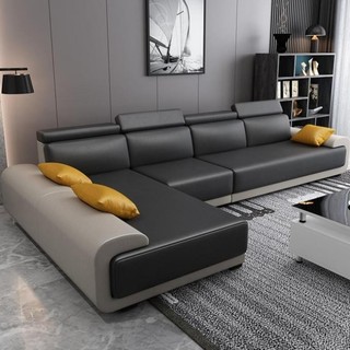 Sofa góc l bọc da cao cấp nhập khẩu . 3m2 x1m7 <kích thước đặt theo yêu cầu . .