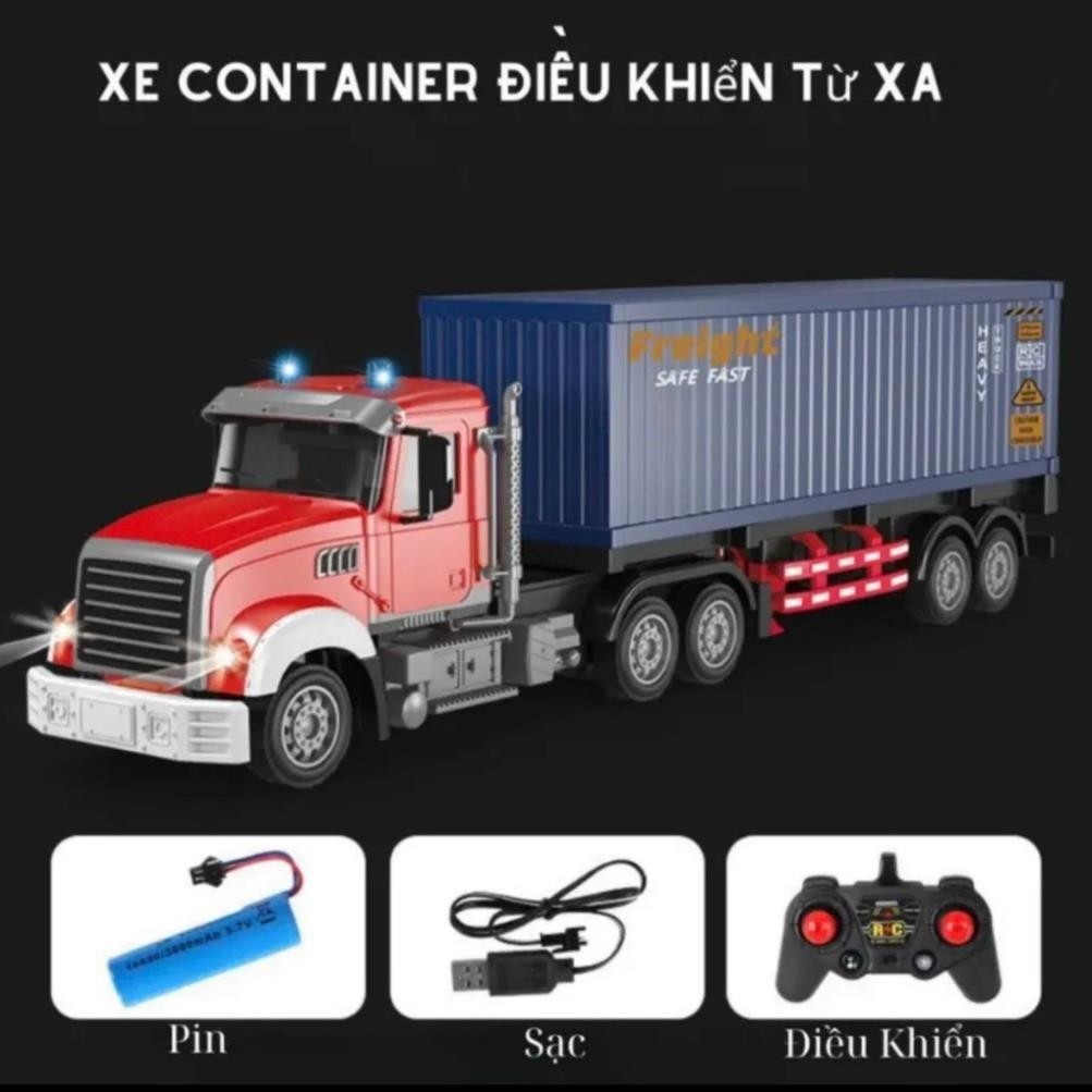 Xe Điều Khiển Từ Xa Container Đầu Kéo Cỡ Lớn Dài 57cm