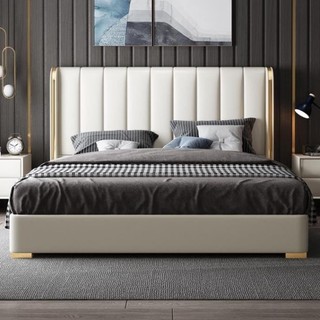 Giường ngủ châu âu bọc da - nỉ sale sốc giường phong cách hiện đại cực sang cho phòng ngủ