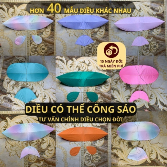 Diều sáo 1m 1m5 2m 2m5 3m mini giá rẻ diều sáo lắp ghép 2m Diều sáo tb