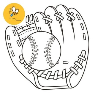 Bóng chày Baseball - Set 20 Tờ Tranh Tô Màu A4 A5 Dành Cho Màu Sáp, Màu Chì - MANGA ANIME COMIC Tô Màu