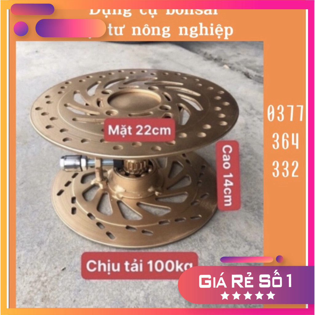 bàn xoay cây cảnh mặt 22cm,làm vườn ,làm gốm,kê chậu ,kê đồ mĩ nghệ,làm đôn chậu,livestream,dầy dặn 
