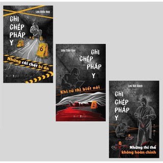 Lẻ/combo: ghi chép pháp y: tập 1 + tập 2 + tập 3