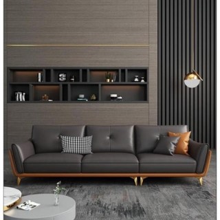 Sofa Văng Cao Cấp - Sofa băng 3 Chỗ Bọc Da Nhập Khẩu < Free Ship HCM >