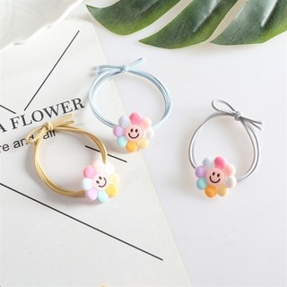 3 Thun Buộc Tóc Hoa Cầu Vồng