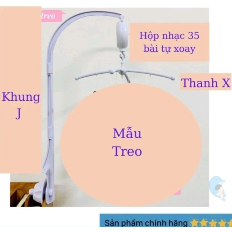 Đồ chơi treo nôi trắng đen giúp bé tự chơi từ 0 tháng tuổi LÀM TÊN CHO BÉ FREE