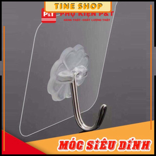 Móc dán tường 3D và trong suốt siêu chắc chắn
