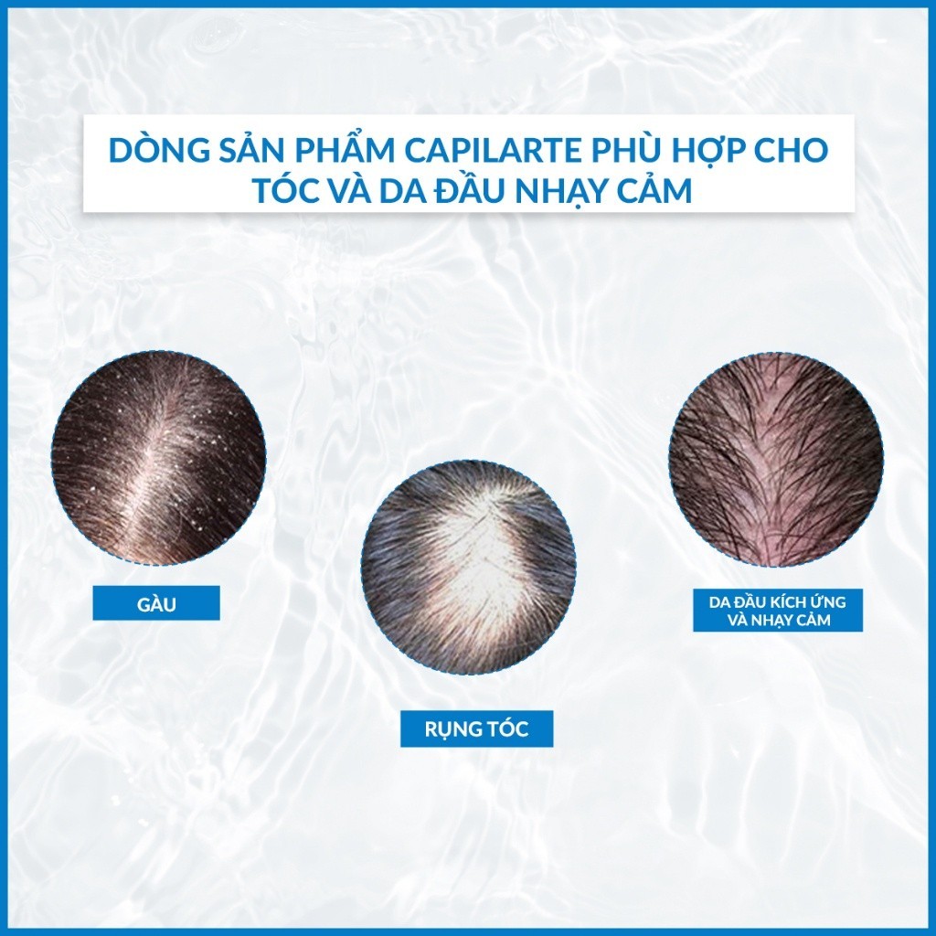 Dầu gội ngăn rụng tóc Dermedic Capilarte Strengthening Shampoo Anti Hair Loss 300ml