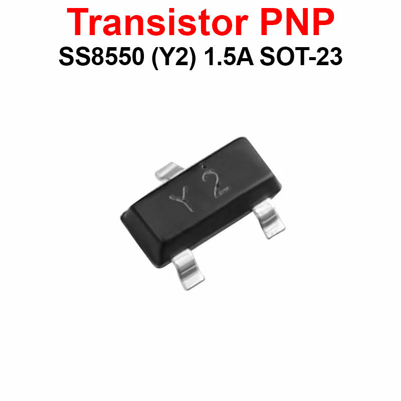 (Gói 10 con) Transistor PNP SS8550 (Y2) 1.5A SOT-23 ||